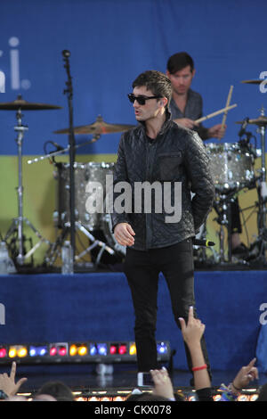 24 août 2012 - New York, New York, États-Unis - l'exécute pour le Good Morning America Concert Series dans Central Park à New York. (Crédit Image : Photo : Bruce Cotler/Globe Photos/ZUMAPRESS.com/Alamy Live News) Banque D'Images