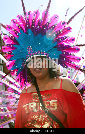 Nottinghill Carnival , Nottinghill Gate, London, UK Banque D'Images