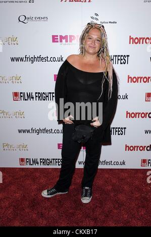 Jennifer Lynch directeur assiste à la première UK de liés sur Frightfest la 13e le Lun 27 août 2012 à l'Empire, Leicester Square, Londres. Les personnes en photo : directeur Jennifer Lynch . Photo par Julie Edwards Banque D'Images