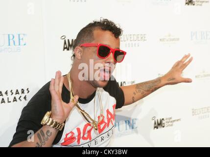 Sky Blu à une apparition publique pour qui sont venus à la fête ! ? Week-end de la Fête du travail Événement avec Sky Blu, Pure Nightclub au Caesars Palace, Las Vegas, USA. Le 31 août 2012. Banque D'Images