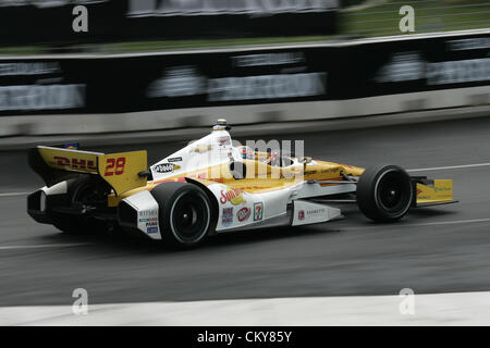 1 septembre 2012 - Baltimore, Maryland, États-Unis - F1, Grand Prix de Baltimore, Baltimore, MD, 31 août au 2 septembre 2012, RYAN HUNTER REAY, Andretti Autosport (Image Crédit : © Ron Bijlsma/ZUMAPRESS.com) Banque D'Images