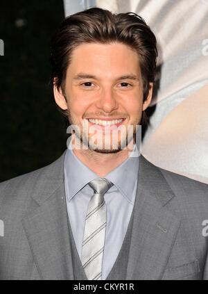 Ben Barnes au niveau des arrivées pour les mots Premiere, l'ArcLight Cinemas, Los Angeles, CA le 4 septembre 2012. Photo par : Dee Cercone/Everett Collection Banque D'Images