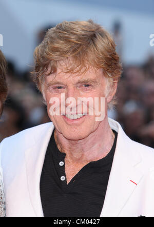 ROBERT REDFORD LA COMPAGNIE que vous gardez. PREMIERE. 69ème FESTIVAL DU FILM DE VENISE. Venise ITALIE 06 Septembre 2012 Banque D'Images