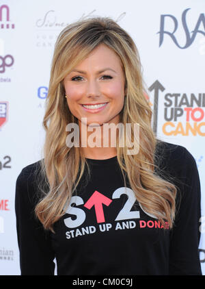 Los Angeles, Californie, au Royaume-Uni. 7 septembre 2012. Stacey Keebler. "Stand up to Cancer". Credit : Sydney Alford / Alamy Live News Banque D'Images