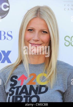 Los Angeles, Californie, au Royaume-Uni. 7 septembre 2012. Gwyneth Paltrow. "Stand up to Cancer". Credit : Sydney Alford / Alamy Live News Banque D'Images