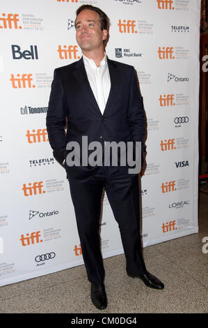 7 septembre 2012 - Toronto, Ontario, Canada - l'acteur Matthew MACFADYEN assiste à la 'Anna Karénine' premiere pendant le Festival International du Film de Toronto 2012 à l'Elgin le 7 septembre 2012 à Toronto, Canada. (Crédit Image : Crédit : Igor Vidyashev ZUMAPRESS.com)/Alamy/Live News Banque D'Images