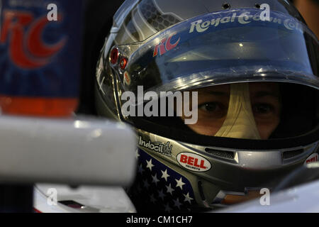 12 septembre 2012 - Fontana, Californie, États-Unis - Indycar, MAV PLAT 500, Fontana, CA, 12-15 septembre 2012, Marco Andretti, Andretti Autosport (Image Crédit : © Ron Bijlsma/ZUMAPRESS.com) Banque D'Images