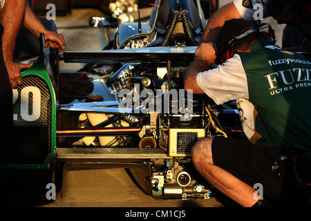 12 septembre 2012 - Fontana, Californie, États-Unis - Indycar, MAV PLAT 500, Fontana, CA, 12-15 septembre 2012, ED CARPENTER, Ed Carpenter Racing (crédit Image : © Ron Bijlsma/ZUMAPRESS.com) Banque D'Images