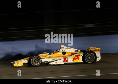 15 septembre 2012 - Fontana, Californie, États-Unis - Indycar, MAV PLAT 500, Fontana, CA, 12-15 septembre 2012, RYAN HUNTER REAY, Andretti Autosport (Image Crédit : © Ron Bijlsma/ZUMAPRESS.com) Banque D'Images