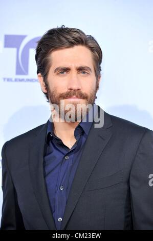 Jake Gyllenhaal aux arrivées pour 2012 NCLR ALMA Awards, Pasadena Civic Auditorium, Pasadena, CA, le 16 septembre 2012. Photo par : Elizabeth Goodenough/Everett Collection Banque D'Images