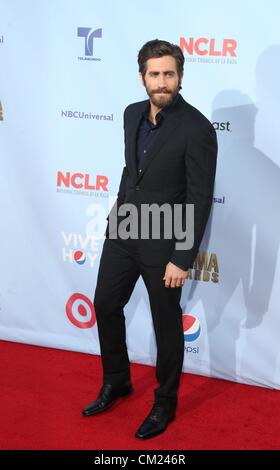 Jake Gyllenhaal aux arrivées pour 2012 NCLR ALMA Awards, Pasadena Civic Auditorium, Pasadena, CA, le 16 septembre 2012. Photo par : Jef Hernandez/Everett Collection Banque D'Images