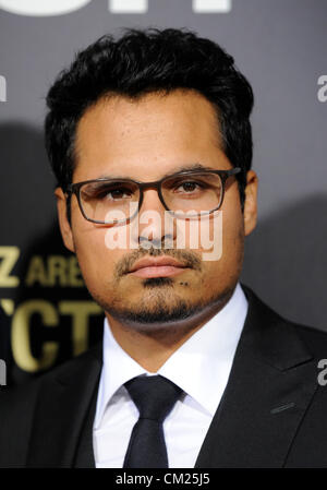 Los Angeles, CA, USA 17 septembre 2012. Michael Pene à la fin de voir les films premiere Photo Credit : Sydney Alford / ALAMY live news. Banque D'Images