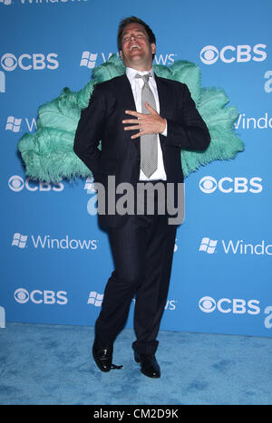 18 septembre 2012 - West Hollywood, Californie, États-Unis - Michael Weatherly arrive pour la premiere partie de l'automne 2012 de la SCS à Greystone Manor. (Crédit Image : © Lisa O'Connor/ZUMAPRESS.com) Banque D'Images