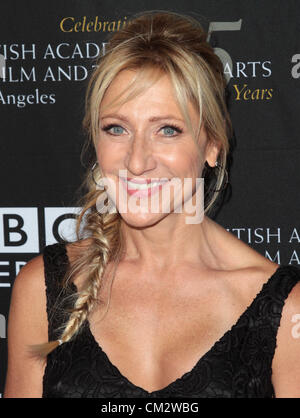 EDIE FALCO 2012 TÉLÉVISION BAFTA TEA PARTY LOS ANGELES CALIFORNIA USA 22 Septembre 2012 Banque D'Images