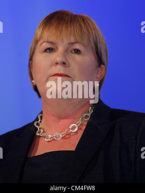 JOHANN LAMONT MP SCOTTISH LEADER DU PARTI le 02 octobre 2012 Manchester Central Manchester en Angleterre Banque D'Images