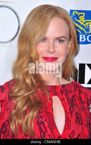 Nicole Kidman aux arrivées de la Film Society of Lincoln Center Gala hommage à Nicole Kidman et 2012 New York Film Festival première de l'article BOY, Alice Tully Hall au Lincoln Center, New York, NY Le 3 octobre 2012. Photo par : Gregorio T. Binuya/Everett Collection Banque D'Images