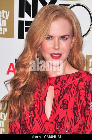 Nicole Kidman aux arrivées de la Film Society of Lincoln Center Gala hommage à Nicole Kidman et 2012 New York Film Festival première de l'article BOY, Alice Tully Hall au Lincoln Center, New York, NY Le 3 octobre 2012. Photo par : Gregorio T. Binuya/Everett Collection Banque D'Images