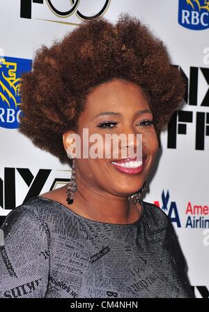 Macy Gray aux arrivées de la Film Society of Lincoln Center Gala hommage à Nicole Kidman et 2012 New York Film Festival première de l'article BOY, Alice Tully Hall au Lincoln Center, New York, NY Le 3 octobre 2012. Photo par : Gregorio T. Binuya/Everett Collection Banque D'Images