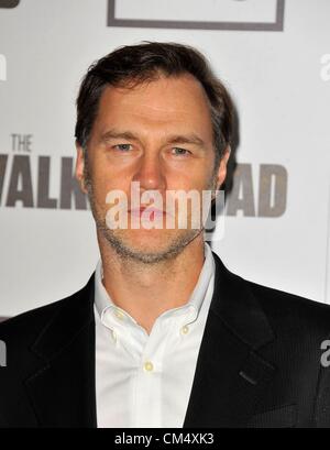 David Morrissey aux arrivées de The Walking Dead Saison 3 Premiere, Universal City Walk Cinemas, Los Angeles, CA le 4 octobre 2012. Photo par : Dee Cercone/Everett Collection Banque D'Images