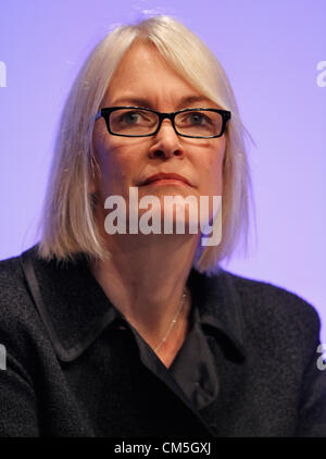 MARGOT JAMES MP VICE-PRÉSIDENT DE LA CONSERVAT 09 Octobre 2012 L'ICC BIRMINGHAM ENGLAND Banque D'Images