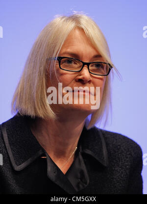 MARGOT JAMES MP VICE-PRÉSIDENT DE LA CONSERVAT 09 Octobre 2012 L'ICC BIRMINGHAM ENGLAND Banque D'Images