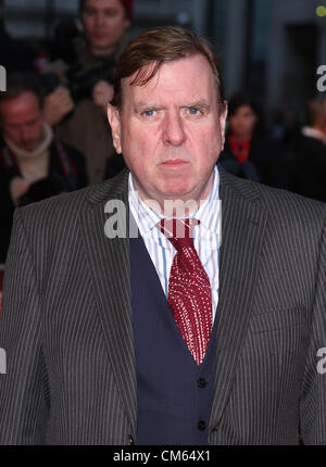 TIMOTHY SPALL GINGER & ROSA. Le premier ministre. 56ÈME BFI London Film Festival. LONDON ENGLAND UK 13 Octobre 2012 Banque D'Images