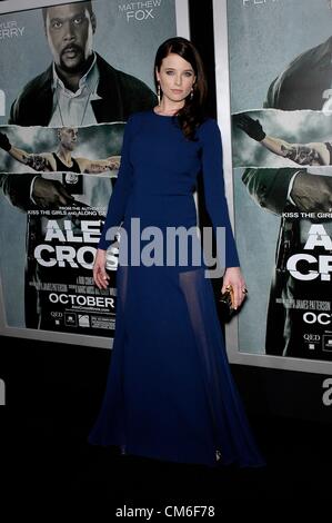 Rachel Nichols aux arrivées d'ALEX CROSS Premiere, Cinerama Dome à l'Arclight Hollywood, Los Angeles, CA 15 Octobre, 2012. Photo par : Michael Germana/Everett Collection Banque D'Images