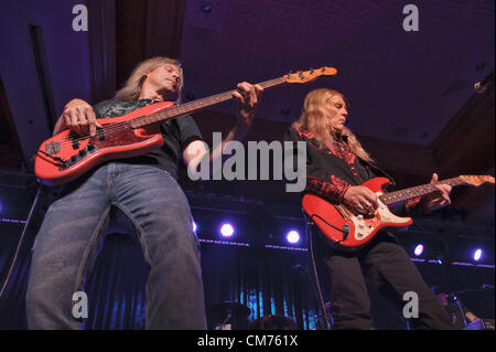 LINCOLN, CA - le 19 octobre : country rock band les Outlaws effectuer à Thunder Valley Casino Resort de Lincoln, Californie le 19 octobre 2012 Banque D'Images