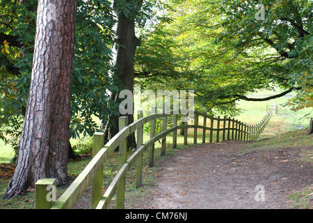 Parc Ampthill, lits, UK. 20 octobre 2012. Bedfordshire, Royaume-Uni - Couleurs d'automne dans et autour du parc Ampthill, Bedfordshire, Royaume-Uni. 20 octobre 2012 Photo par Keith Mayhew/ Alamy Live News Banque D'Images