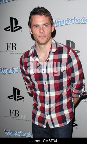 27 octobre 2012 - Los Angeles, Californie, États-Unis - James Marsden participe à l'équipe PlayStation et EBMRF Epic Halloween Party le 27 octobre 2012 à 7470 Beverly Boulevard, Los Angeles, CA.USA.(Image Crédit : © TLeopold ZUMAPRESS.com)/Photos/Globe Banque D'Images