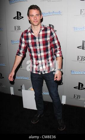 27 octobre 2012 - Los Angeles, Californie, États-Unis - James Marsden participe à l'équipe PlayStation et EBMRF Epic Halloween Party le 27 octobre 2012 à 7470 Beverly Boulevard, Los Angeles, CA.USA.(Image Crédit : © TLeopold ZUMAPRESS.com)/Photos/Globe Banque D'Images