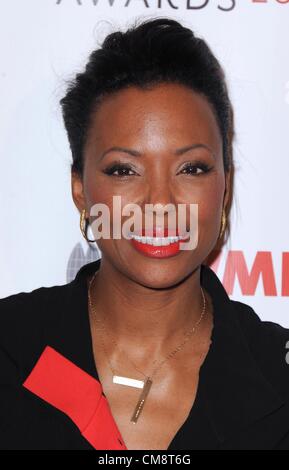 29 octobre 2012 - Hollywood, Californie, États-Unis - International Women's Media Foundation's 2012 Courage en journalisme awards at Beverly Hills Hotel à Los Angeles, CA 10/29/12 2012..Aisha Tyler(Image Crédit : © Scott Kirkland/Globe Photos/ZUMAPRESS.com) Banque D'Images