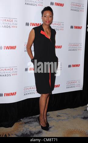 29 octobre 2012 - Hollywood, Californie, États-Unis - International Women's Media Foundation's 2012 Courage en journalisme awards at Beverly Hills Hotel à Los Angeles, CA 10/29/12 2012..Aisha Tyler(Image Crédit : © Scott Kirkland/Globe Photos/ZUMAPRESS.com) Banque D'Images