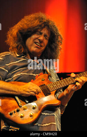 Guitariste de jazz Pat Metheny lors du spectacle JazzFestBrno, République tchèque, le 28 juin 2012. (Photo/CTK Vaclav Salek) Banque D'Images