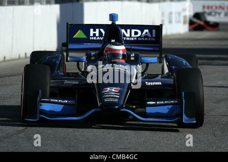 8 juillet 2012 - Toronto, Ontario, Canada - IZOD Indycar Series, Honda Grand Prix de Toronto, Toronto, ON, Canada, 6-8 juillet 2012, (Crédit Image : © Ron Bijlsma/ZUMAPRESS.com) Banque D'Images