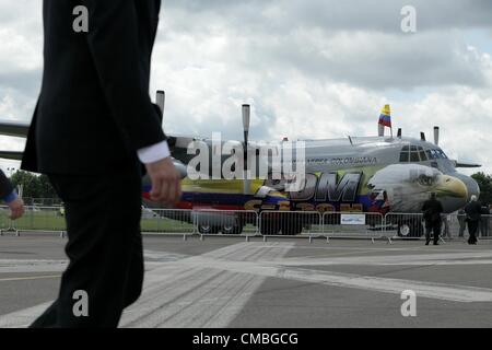 11 juin 2012. Farnborough International Airshow. En photo - c-130J Hercules Banque D'Images