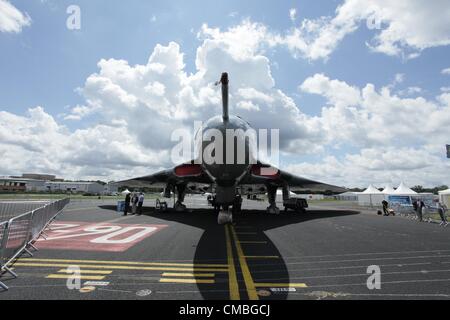 11 juin 2012. Farnborough International Airshow. Photo - Vulcan Banque D'Images