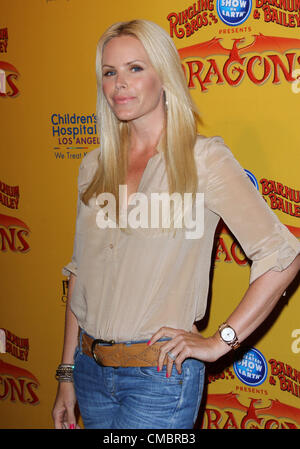 Le 12 juillet 2012 - Los Angeles, Californie, États-Unis - Gena Lee Nolin assiste à Ringling Bros Premiere de ''DDragons'' le 12 juillet 2012, Staples Center, Los Angeles,CA.USA.(Image Crédit : Â©/TLeopold ZUMAPRESS.com)/Photos Globe Banque D'Images