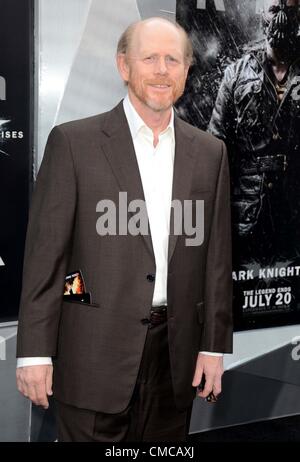 Ron Howard aux arrivées pour THE DARK KNIGHT RISES Premiere, AMC Loews Lincoln Square Theatre, New York, NY Le 16 juillet 2012. Photo par : Derek Storm/Everett Collection Banque D'Images