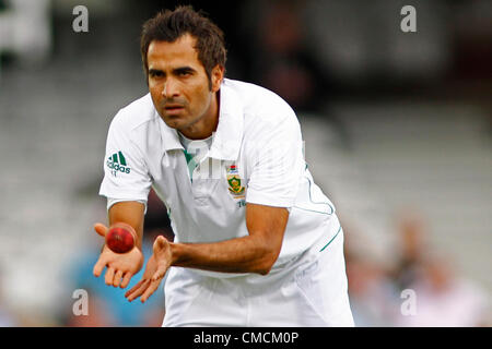 UK. 19/07/2012 Londres, Angleterre. L'Afrique du Sud au cours de l'Investec Tahir Imran international cricket test match entre l'Angleterre et l'Afrique, a joué à la Kia Oval Cricket Ground : crédit obligatoire : Mitchell Gunn Banque D'Images