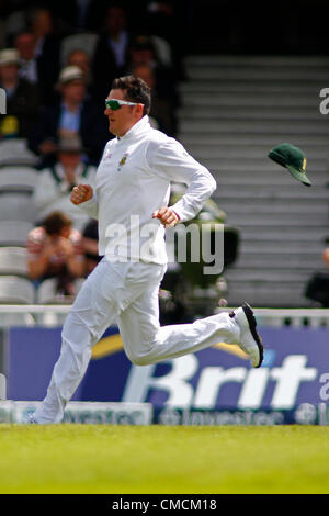 UK. 19/07/2012 Londres, Angleterre. L'Afrique du Sud au cours de l'Investec Graeme Smith international cricket test match entre l'Angleterre et l'Afrique, a joué à la Kia Oval Cricket Ground : crédit obligatoire : Mitchell Gunn Banque D'Images