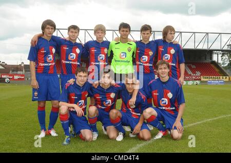 KSCA County Armagh 2 Moscou Moscou KSCA 2 tasse lait tournoi junior, Shamrock Park, Portadown, N.Ireland 21/07/2012 CREDIT : LiamMcArdle.com Banque D'Images