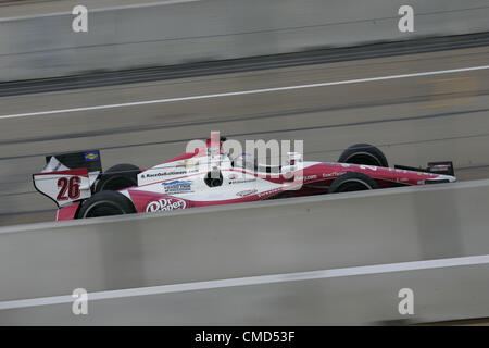 21 juillet 2012 - Edmonton, Alberta, Canada - IZOD Indycar Series, Edmonton Indy, Edmonton, AB, Canada, du 20 au 22 juillet 2012, Marco Andretti, Andretti Autosport. (Crédit Image : © Ron Bijlsma/ZUMAPRESS.com) Banque D'Images