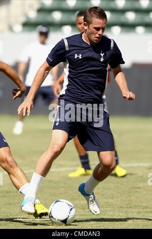 GYLFI SIGURDSSON Tottenham Hotspur FC CARSON LOS ANGELES CALIFORNIA USA 22 Juillet 2012 Banque D'Images