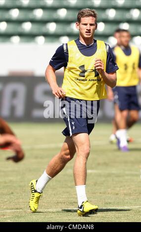 JAN VERTONGHEN Tottenham Hotspur FC CARSON LOS ANGELES CALIFORNIA USA 22 Juillet 2012 Banque D'Images