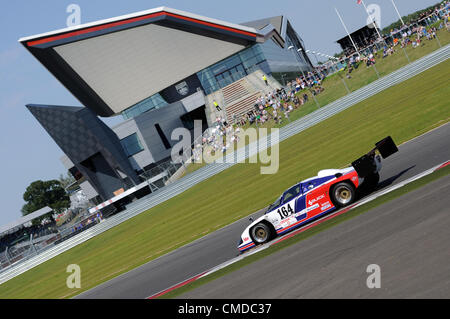 22 juillet 2012, Silverstone, Angleterre. Adrian Watt's Argo JM19C au cours de la course d'endurance du groupe C à Silverstone Classic 2012 Banque D'Images