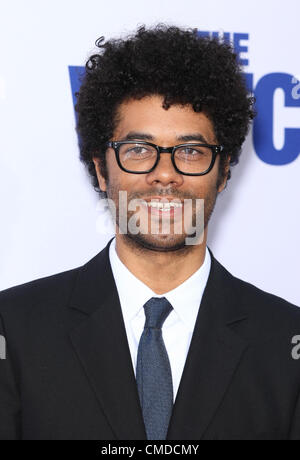 RICHARD AYOADE LA MONTRE. PREMIERE HOLLYWOOD LOS ANGELES CALIFORNIA USA 23 Juillet 2012 Banque D'Images