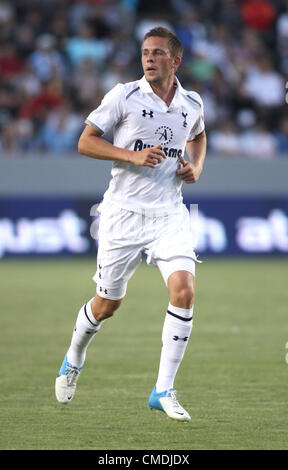 GYLFI SIGURDSSON Tottenham Hotspur FC CARSON LOS ANGELES CALIFORNIA USA 24 Juillet 2012 Banque D'Images