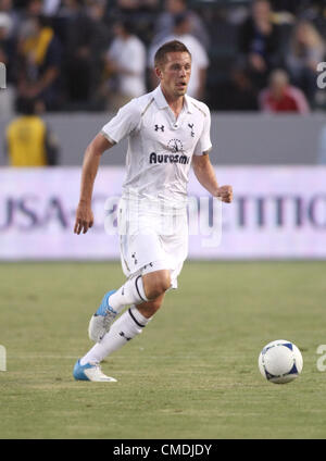 GYLFI SIGURDSSON Tottenham Hotspur FC CARSON LOS ANGELES CALIFORNIA USA 24 Juillet 2012 Banque D'Images