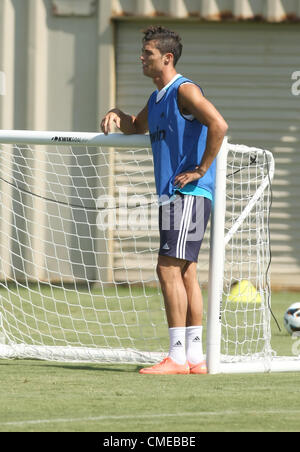 CRISTIANO RONALDO REAL MADRID LOS ANGELES CALIFORNIA USA 29 Juillet 2012 Banque D'Images